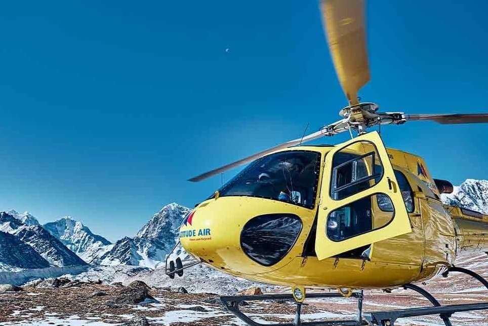 Beyond Footprints: EBC Helicopter Tour for Non-Trekkers